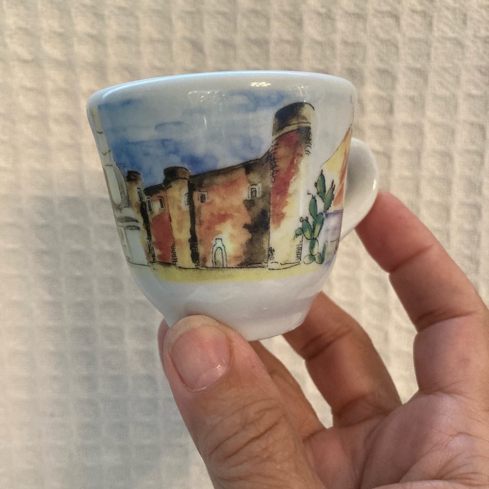Demitasse/Espresso Cups Made In Italy Set Of 6 - Picture 5 of 15